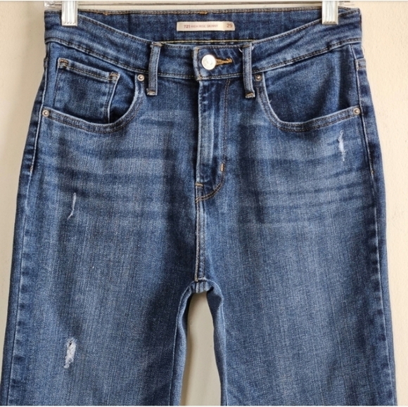 22 LEVI'S 721 HIGH RISE SKINNY SIZE 29 - Picture 4 of 10